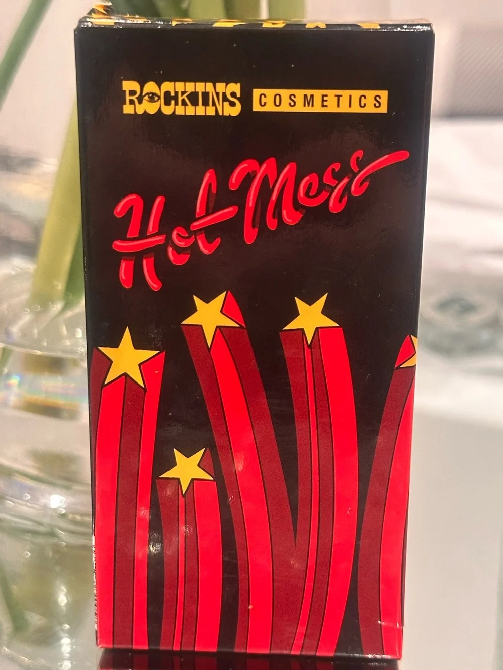 ROCKINS COSMETICS Hot Mess Three-some Glitter Gel Eye Pen Set NIB 3 Piece NEW 🔥